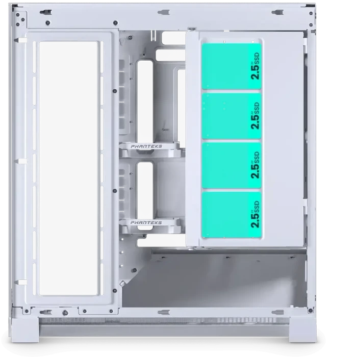 Phanteks NV5 MKII Matte White, weiß, Glasfenster