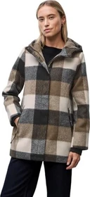 Street One Karierte Jacke mit Kapuze Jacke schwarz (Damen)