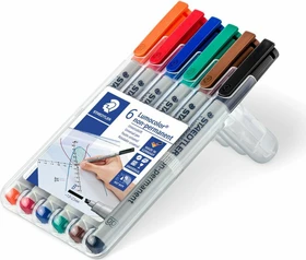 Staedtler Lumocolor 312 non-permanent sortiert, 6er-Set