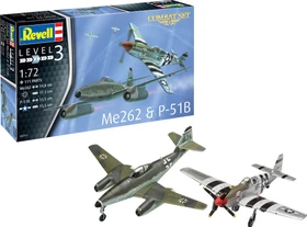 Revell Combat Set Messerschmitt Me262 & P-51B Mustang