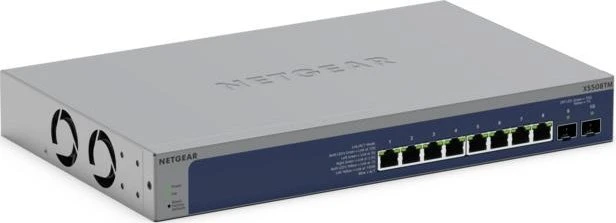 Netgear ProSAFE XS500TM Rackmount 10G Smart Switch, 8x RJ-45, 2x SFP+
