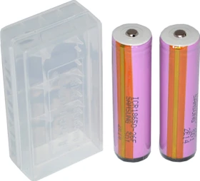 Samsung SDI Li-Ion 18650 2550mAh, 2er-Pack