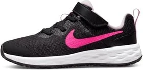 Nike Revolution 6 black/pink foam/hyper pink (Junior)