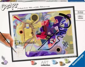 Ravensburger Malen nach Zahlen CreArt Yellow, Red, Blue