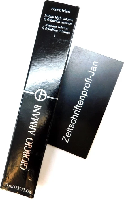 Giorgio Armani Eccentrico Mascara obsidian black, 10ml