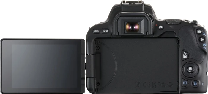 Canon EOS 200D schwarz mit Objektiv EF-S 18-55mm 4.0-5.6