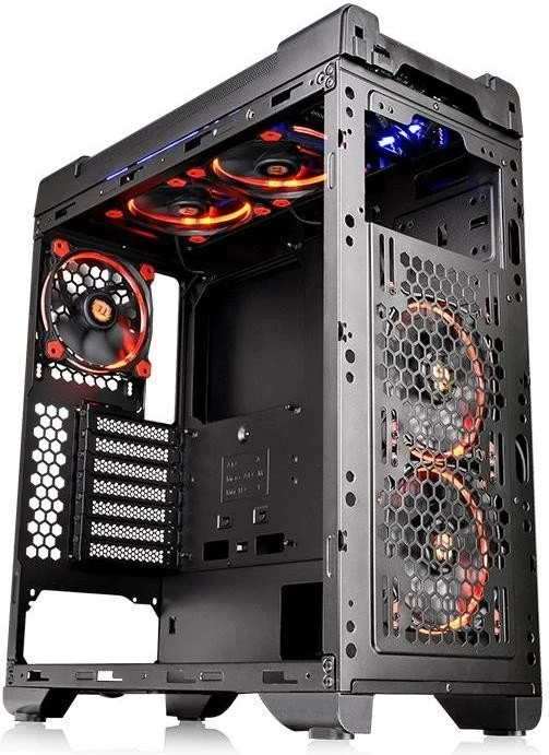Thermaltake Versa C21 RGB, schwarz, Acrylfenster