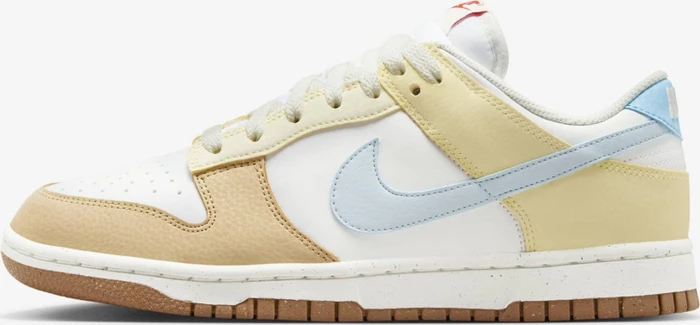 Nike Dunk Low summit white/aquarius blue/soft yellow/glacier blue (Damen)