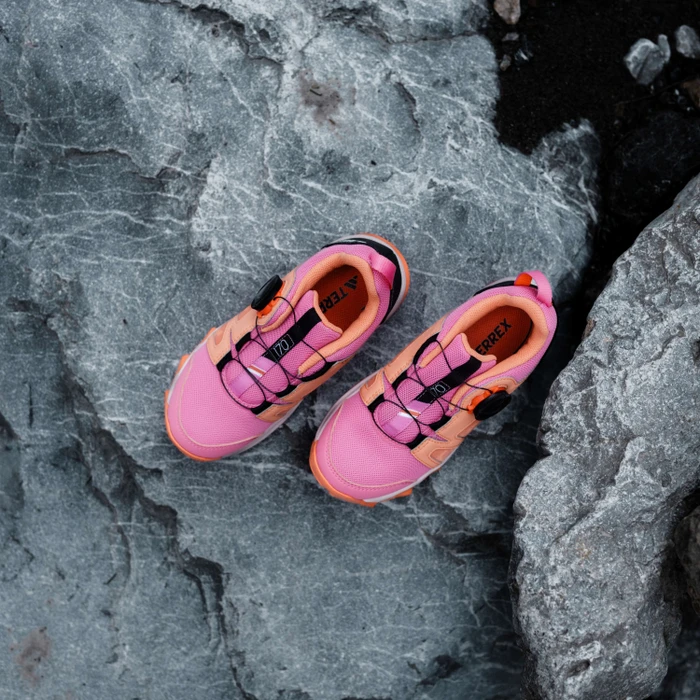 adidas Terrex Agravic BOA Rain.RDY pink fusion/putty mauve/core black (Junior)