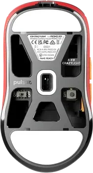 Pulsar Gaming Gears X2H CL CrazyLight Medium Wireless Vulcano, USB