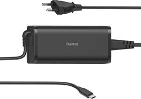 Hama Universal-USB-C-Notebook-Netzteil Power Delivery (PD) 5-20V/92W schwarz