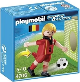 playmobil Sports & Action Fußballspieler Belgien