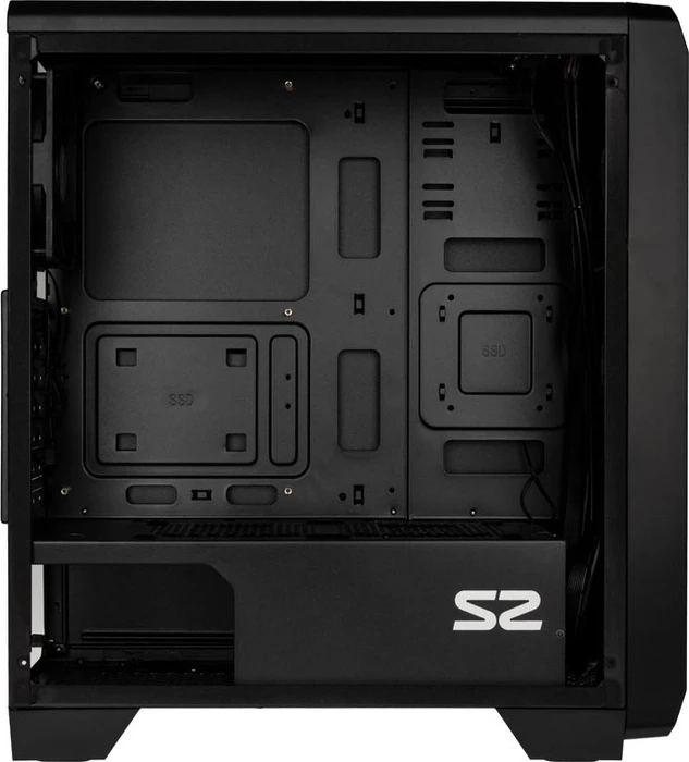 Zalman S2 TG, Glasfenster