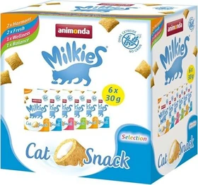 animonda Milkies Cat Snack Selection, 180g (6x 30g)