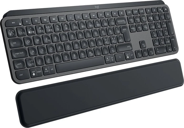 Logitech MX Keys Plus MX Palm Rest, schwarz, USB/Bluetooth, ND