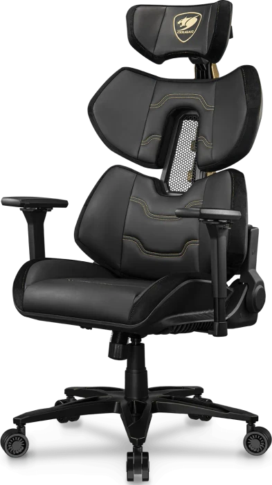 Cougar Terminator Elite Gold CGR-TRE-GLB Gamingstuhl, schwarz/gold