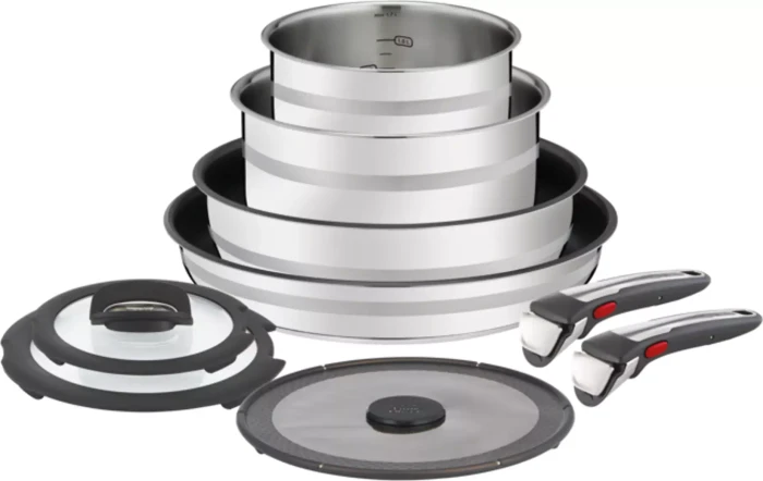 Tefal L97699 Jamie Oliver Ingenio Kochtopf-Set, 9-tlg.
