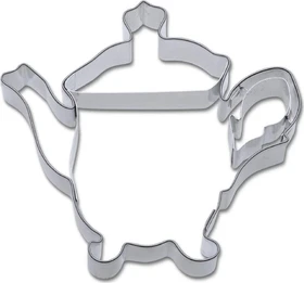 Städter Präge-Ausstecher Teekanne Kaffeekanne 8cm