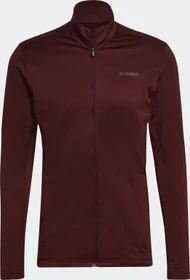 adidas Terrex Multi Primegreen Full-Zip Fleece Jacke shadow red (Herren)