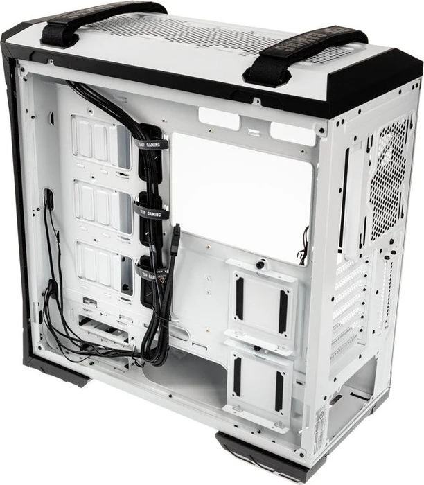 ASUS TUF Gaming GT501 White Edition, weiß, Glasfenster