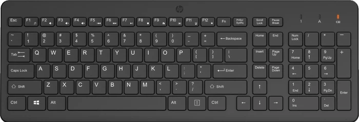 HP 220 Wireless Keyboard, USB, DE