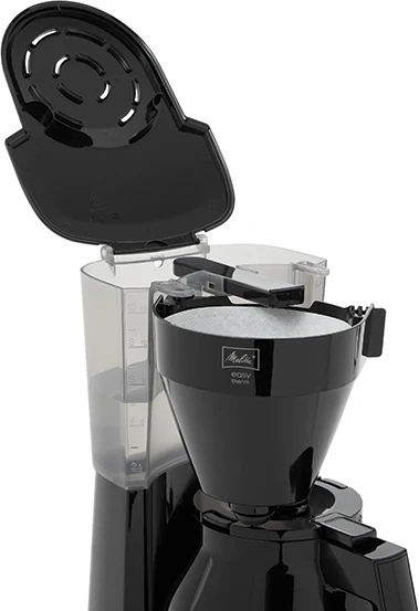 Melitta Easy Therm Kaffeemaschine mit 2 Kannen schwarz