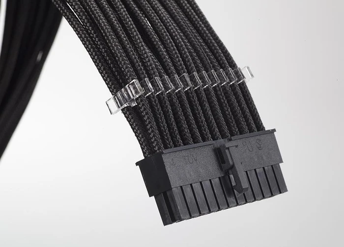 Phanteks Verlängerungskabel Kit für Netzteile, schwarz, 500mm