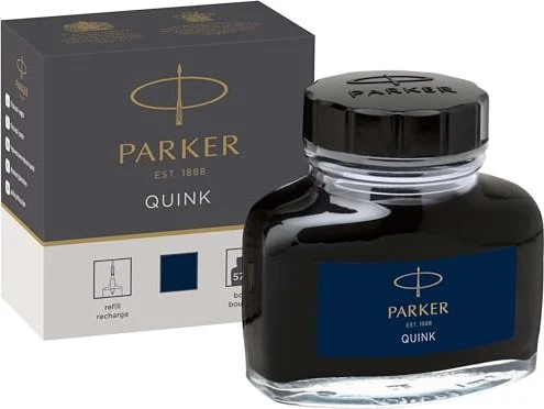 Parker Quink Tintenfass blauschwarz, 57ml
