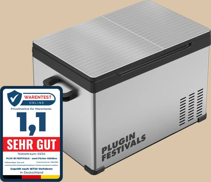 Plug-in Festivals IceCube 30 Dual Kompressor-Kühlbox