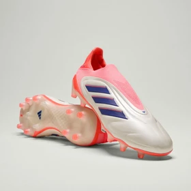 adidas Copa Pure 3 Elite Laceless FG off white/lucid blue/signal coral