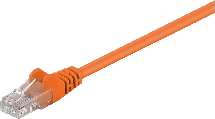 MicroConnect Patchkabel, Cat5e, U/UTP, RJ-45/RJ-45, 20m, orange