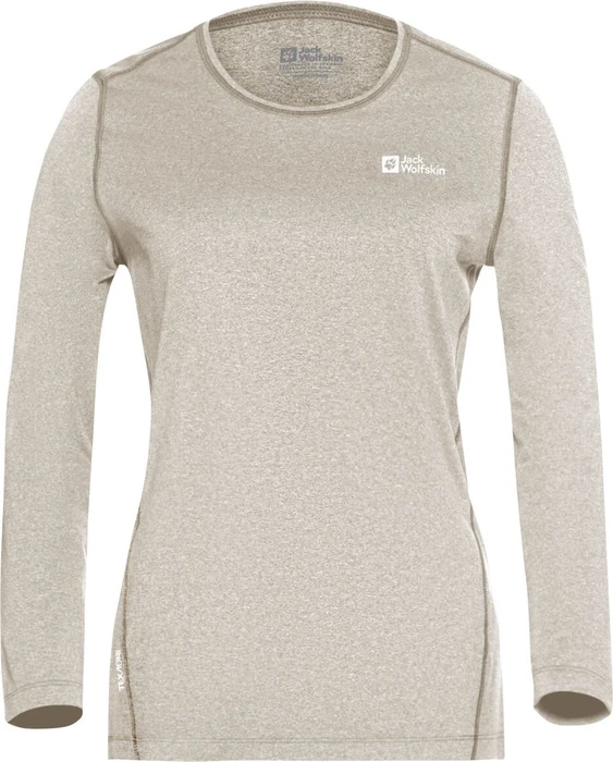 Jack Wolfskin Sky Thermal Funktionsshirt langarm pale sand (Damen)