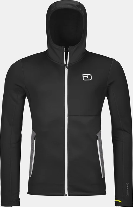 Ortovox Fleece Hoody Funktionsjacke black raven (Herren)