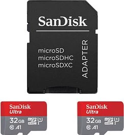 SanDisk Ultra R98 32GB Kit, UHS-I U1, A1, Class 10, 2er-Pack