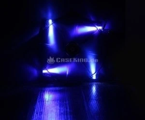BitFenix Spectre LED schwarz/blau, 200mm