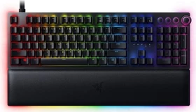 Razer Huntsman V2 Analog, schwarz, LEDs RGB, Razer Analog Optical Switch, USB & USB-A, FR (RZ03-03610500-R3F1)
