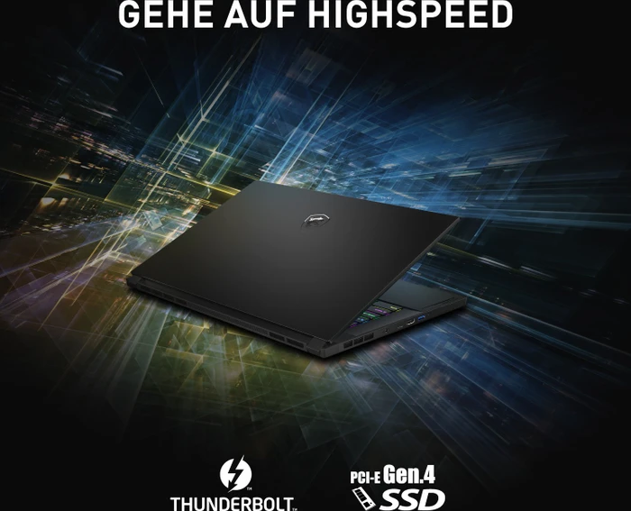 MSI Stealth GS66 12UGS-001, Core Black, Core i7-12700H, 32GB RAM, 1TB SSD, GeForce RTX 3070 Ti, DE