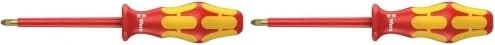 Wera Kraftform Plus Serie 100 VDE 165 i PZ Pozidriv Schraubendreher, PZ1x80mm