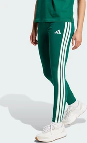 adidas Essentials 3-Streifen Cotton Leggings Hose lang collegiate green/white (Damen)