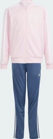 adidas Essentials 3-Streifen Trainingsanzug clear pink/white (Junior)