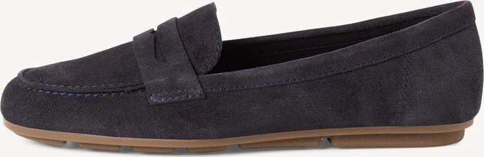 Tamaris Lederslipper navy (Damen)