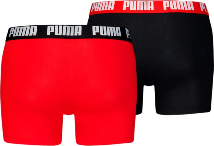 Puma 2er Boxer Briefs rot/schwarz (Herren)