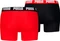 Puma 2er Boxer Briefs rot/schwarz (Herren) Vorschaubild