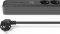 Hama Steckdosenleiste mit Schalter, 3-fach, 1x USB-A/2x USB-C 65W USB-PD, 1.4m, schwarz/grau Vorschaubild