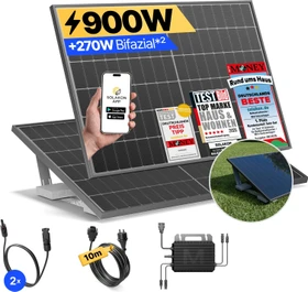 Solakon APsystems EZ1-M + JA Solar JAM54S30-415/MR, 799W, 830Wp