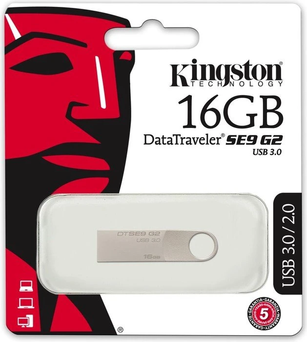 Kingston DataTraveler SE9 G2 16GB, USB-A, USB 3.2 Gen 1×1