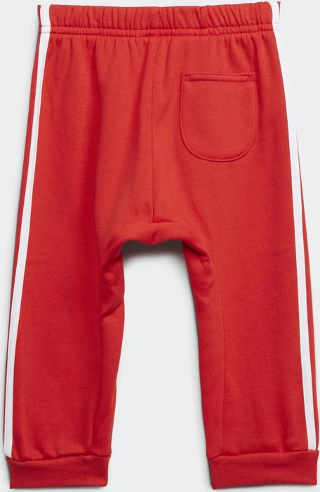 adidas Badge of Sport Trainingsanzug medium grey heather/vivid red (Junior)
