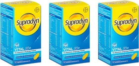 Supradyn vital 50+ mit Ginseng & Olivenextrakten Filmtabletten, 270 Stück (3x 90 Stück)
