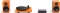 Pro-Ject Colourful Audio System 2 signal orange Vorschaubild