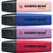 STABILO Boss Original NatureColors Wildflower Edition rouge/ultramarinblau/grauviolett/burgunderrot, 4er-Set Vorschaubild